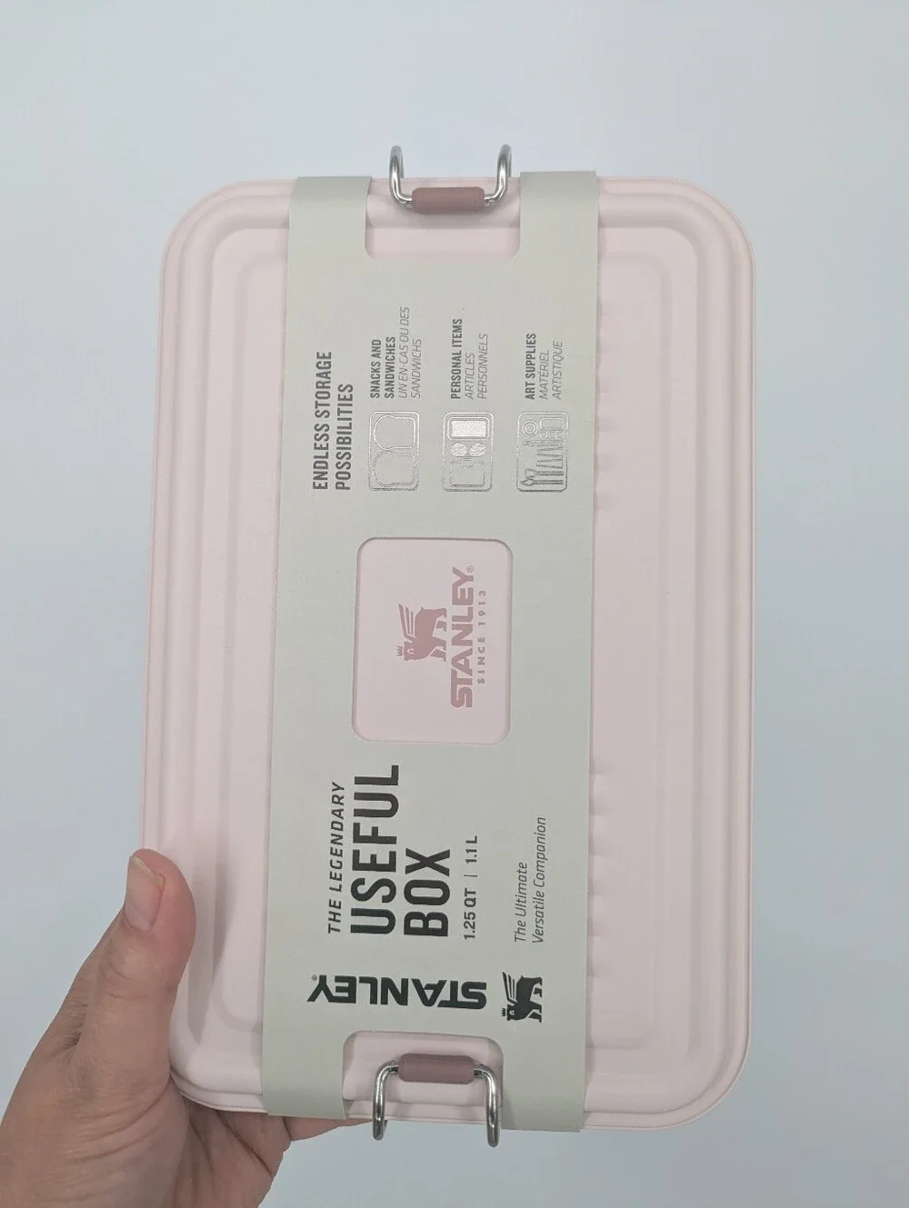 New stanley Classic Legendary Useful Box 1.25 QT Rose Quartz Pink Lunch gift 🎁